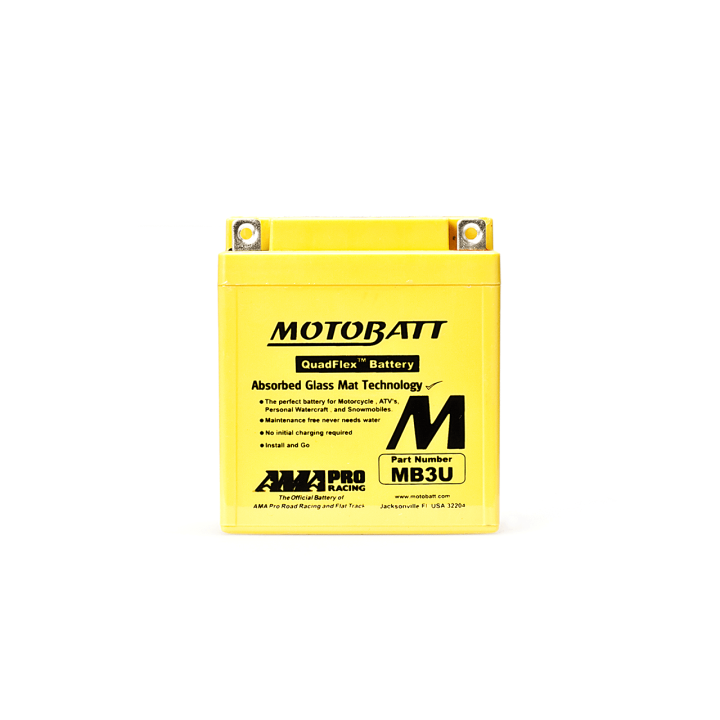 Batería Motobatt MOTOBATT MB3U - 2
