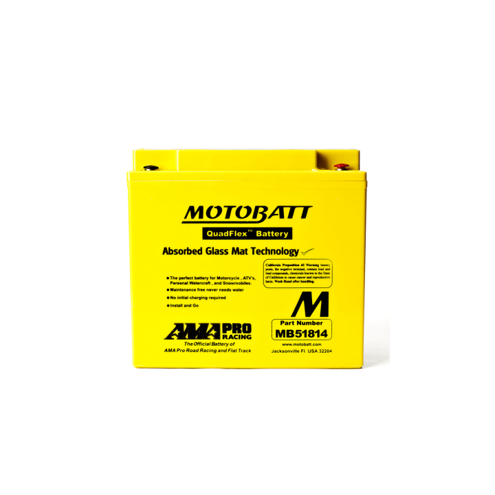 Batería Motobatt 51814-51913 MOTOBATT MB51814 - 2