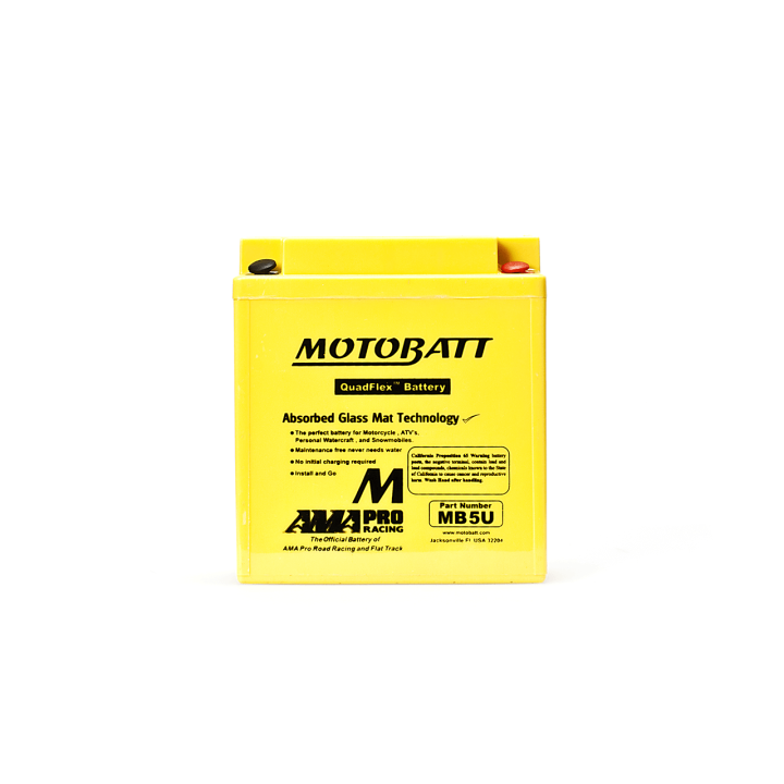 Batería Motobatt YB5LB,12N5-3B MOTOBATT MB5U - 2