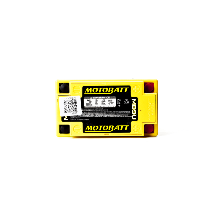 Batería Motobatt 12N7-3B,12N7-4A,YB7A,YB7LB,YB9LA2,YB9B,YB9LB2,12N9-3B MOTOBATT MB9U - 3