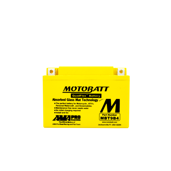 Batería Motobatt YT9B4-YT9BBS MOTOBATT MBT9B4 - 2