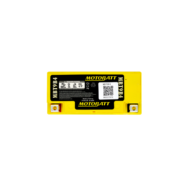 Batería Motobatt YT9B4-YT9BBS MOTOBATT MBT9B4 - 3