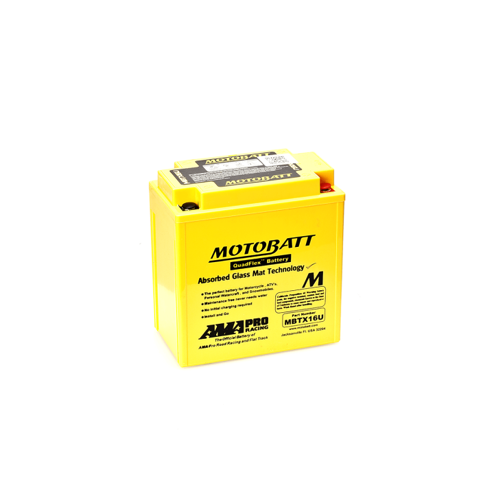 Batería Motobatt YTX16BS-YTX20CHBS MOTOBATT MBTX16U - 1