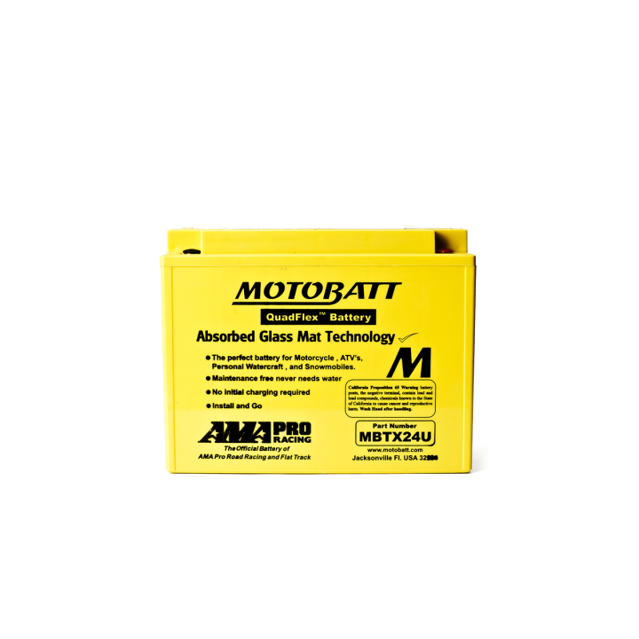 Batería Motobatt Y50N18LA-Y50N18AA-YTX24HLBS- MOTOBATT MBTX24U - 2