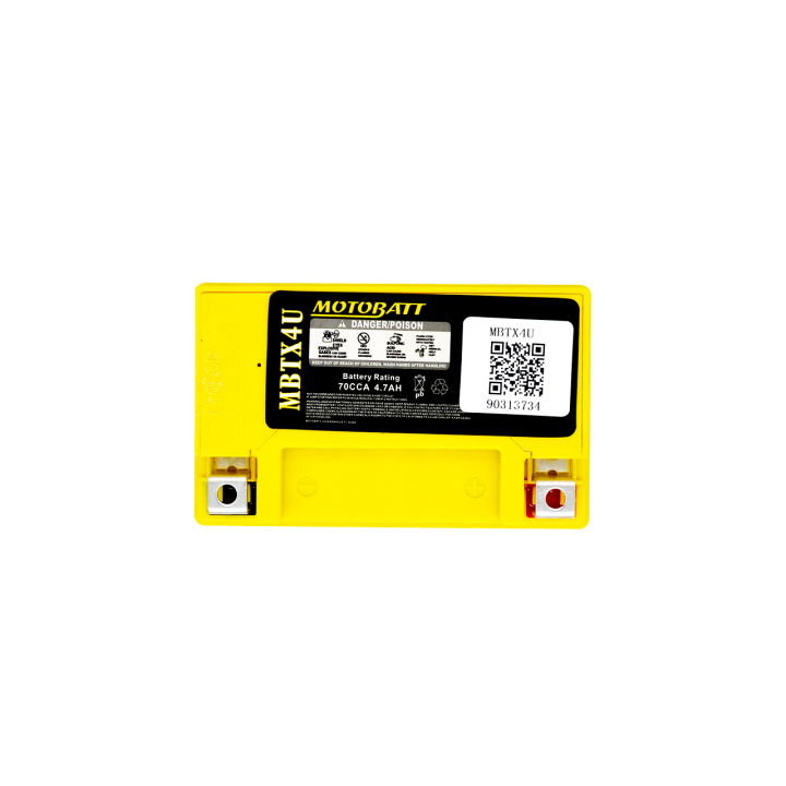 Batería Motobatt YTX4LBS-YB4LB-YT4LBS-YTZ5S MOTOBATT MBTX4U - 3