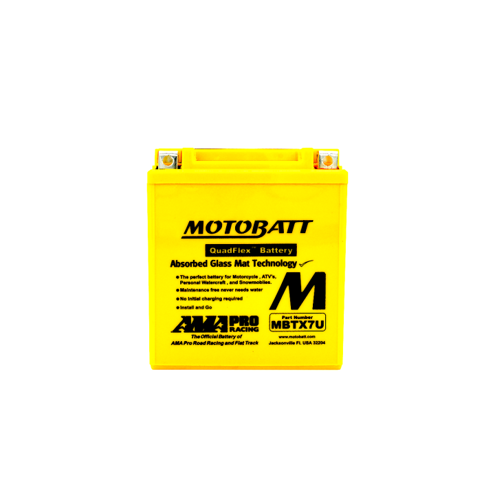 Batería Motobatt YTX7LBS-YTZ8V MOTOBATT MBTX7U - 2