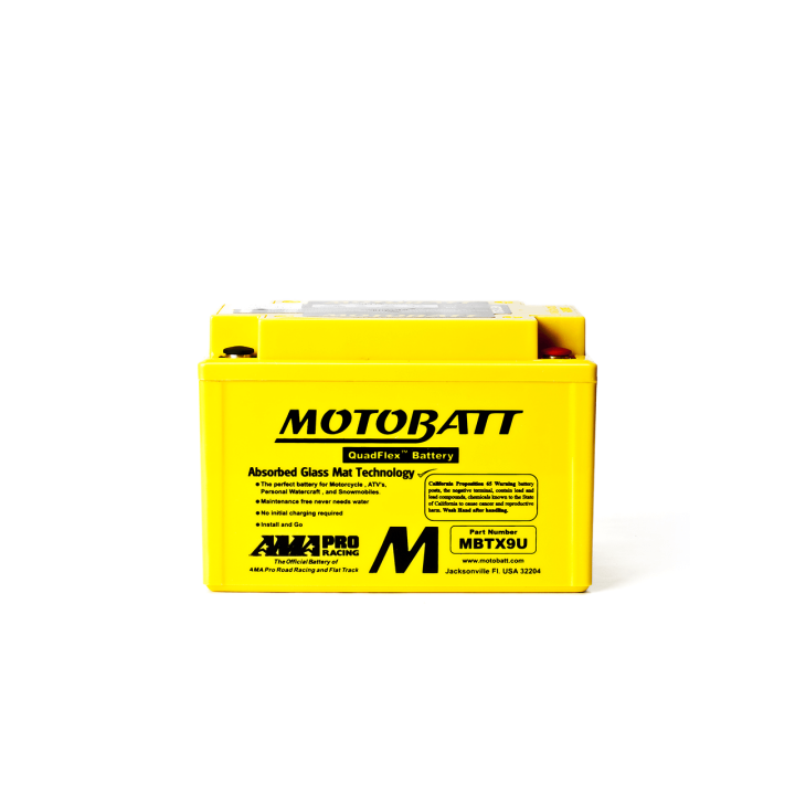 Batería Motobatt YTX9BS-YT12ABS-YTZ12S MOTOBATT MBTX9U - 2