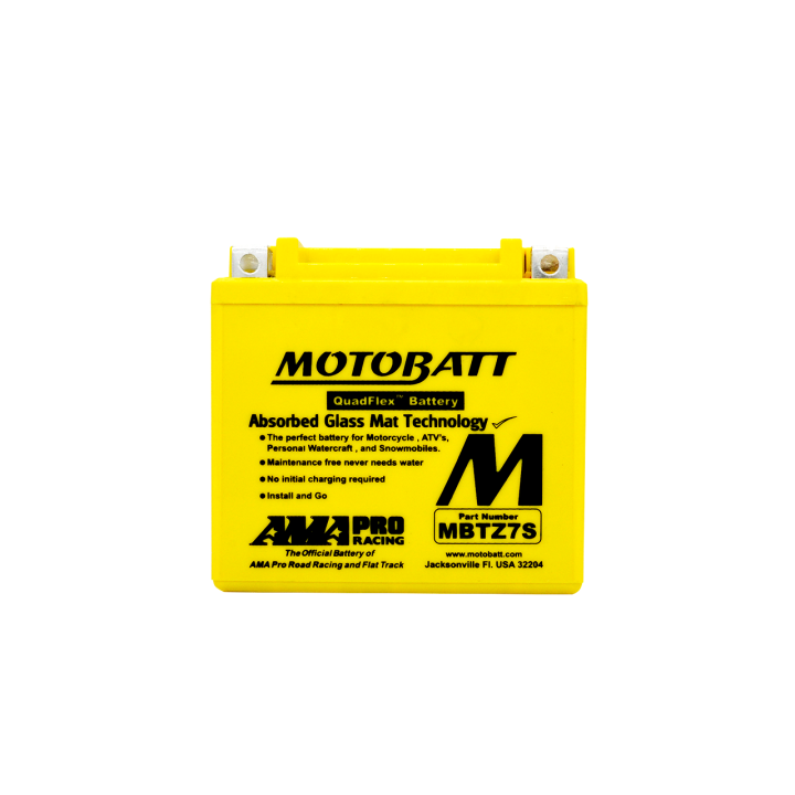Batería Motobatt YTX5LBS-YTZ6S-YTZ7S MOTOBATT MBTZ7S - 2