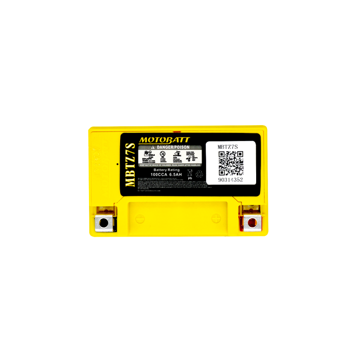 Batería Motobatt YTX5LBS-YTZ6S-YTZ7S MOTOBATT MBTZ7S - 3