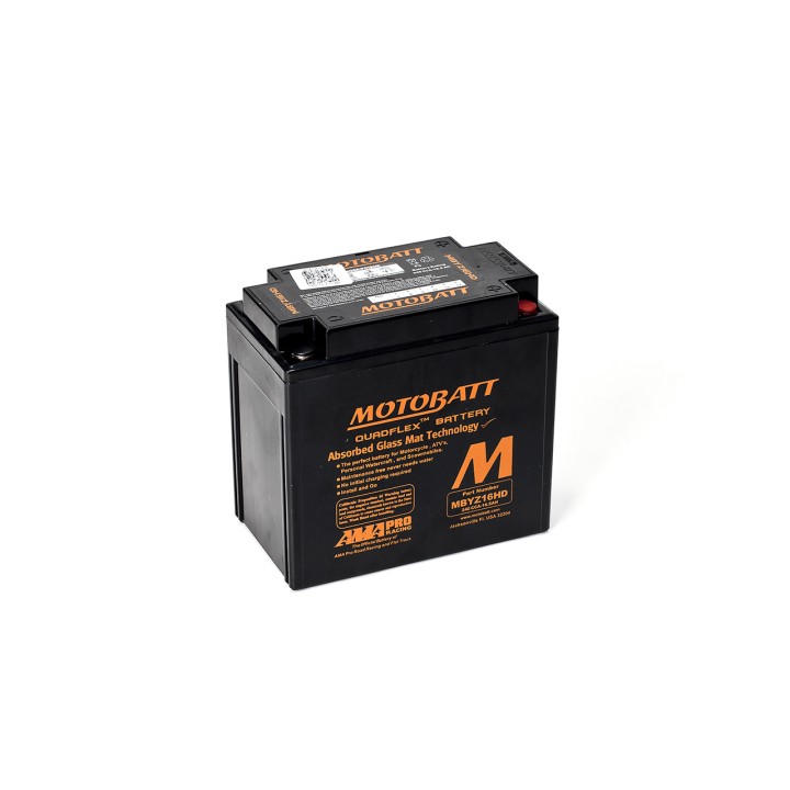 Batería Motobatt YTX14BS,YTX14LBS,YTX14HBS-GYZ16H MOTOBATT MBYZ16HD - 1