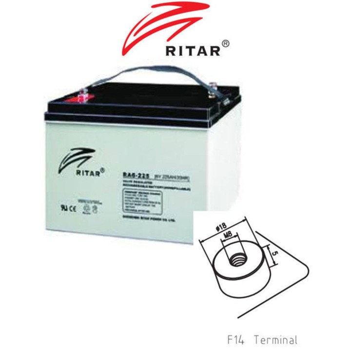 Batería Ritar RITAR RA6-225 - 1