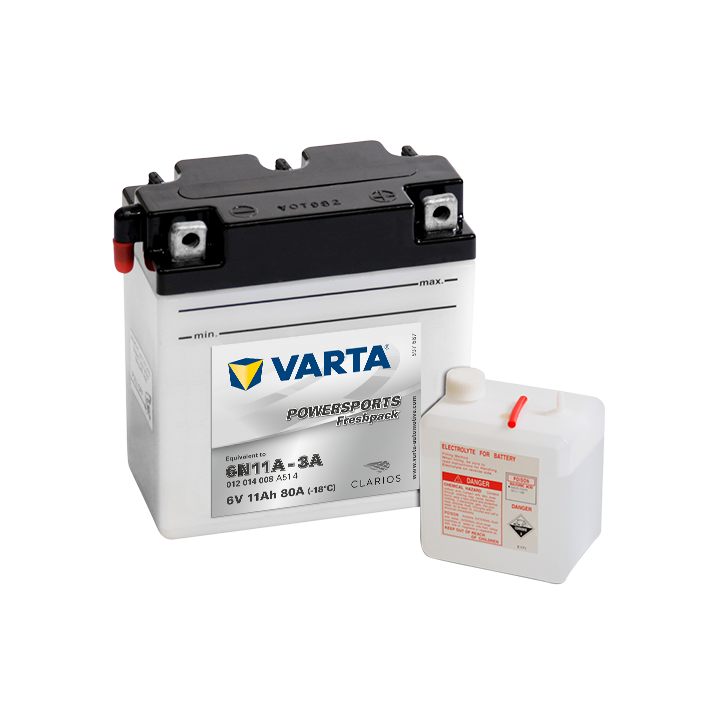 Batería Varta 6N11A-3A VARTA 012014008 - 1