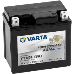 Battery Varta YTX5L-4 VARTA 504909007 ▷telebaterias.com