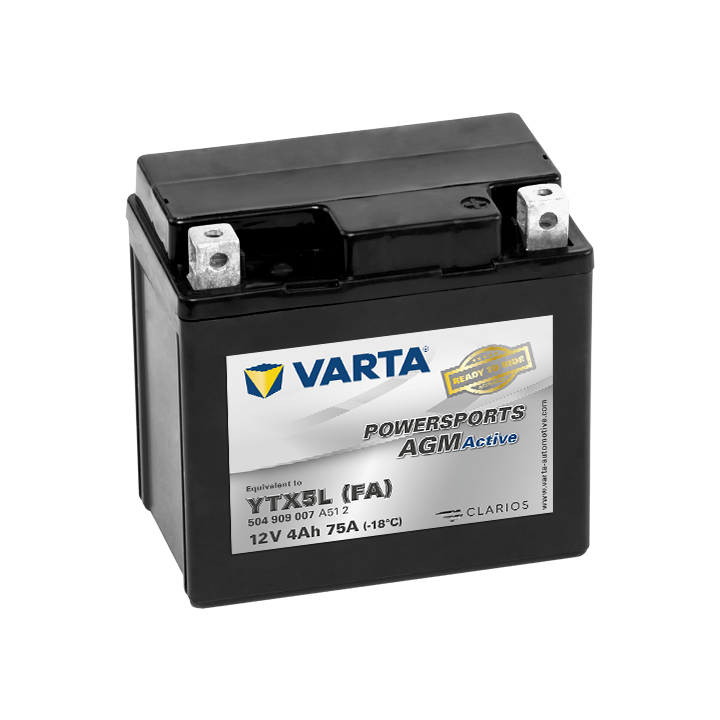 Batería Varta YTX5L-4 VARTA 504909007 - 1
