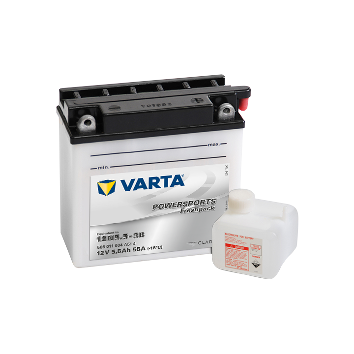Batería Varta 12N5.5-3B VARTA 506011004 - 1