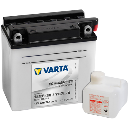 Batería Varta 12N7-3B,YB7L-B VARTA 507012004