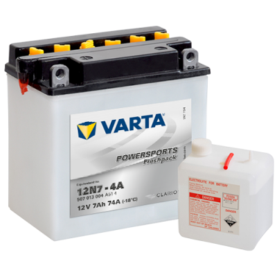 Batería Varta 12N7-4A VARTA 507013004 ▷telebaterias.com