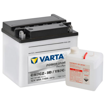 Battery Varta GM7CZ-3D,YB7C-A VARTA 507101008