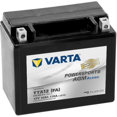 Batería Varta YTX12-4 VARTA 510909017 ▷telebaterias.com