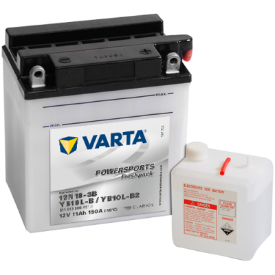 Batería Varta 12N10-3B,YB10L-B,YB10L-B2 VARTA 511013009 ▷telebaterias.com