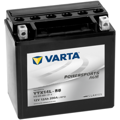 Battery Varta YTX14L-BS VARTA 512905020