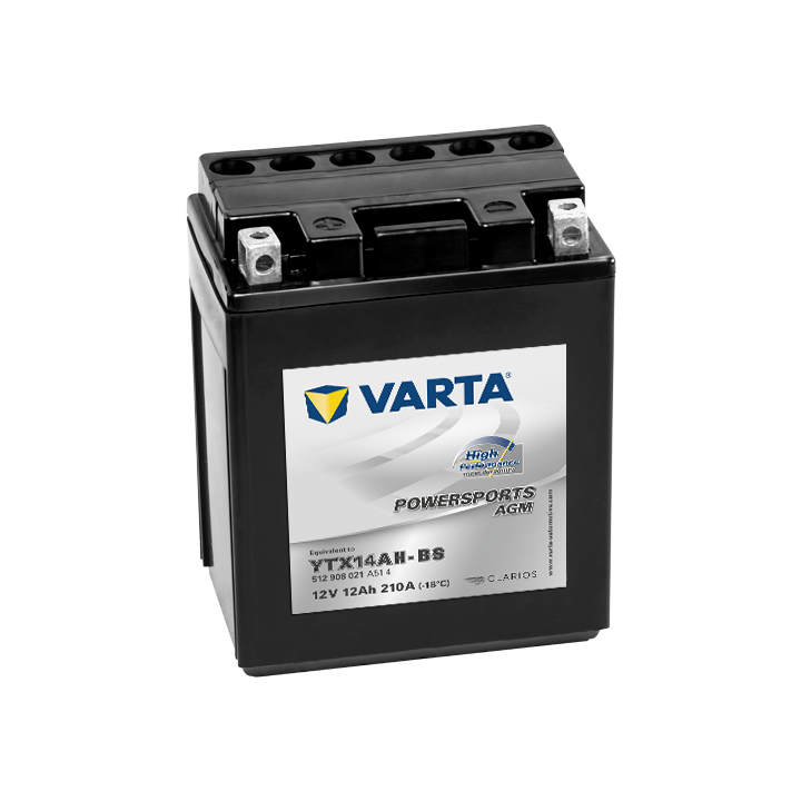 Batería Varta YTX14AH-BS VARTA 512908021 - 1