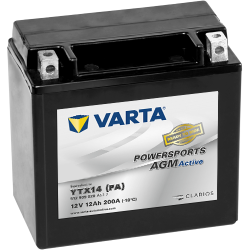 Battery Varta YTX14-4 VARTA 512909020 ▷telebaterias.com