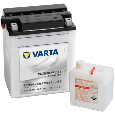 Battery Varta 12N14-3A,YB14L-A2 VARTA 514011014