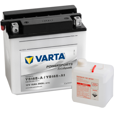Battery Varta YB16B-A,YB16B-A1 VARTA 516015016