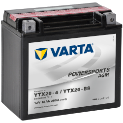 Batería Varta YTX20-4,YTX20-BS VARTA 518902026 ▷telebaterias.com