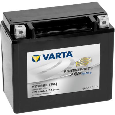 Battery Varta YTX20L-4 VARTA 518909027