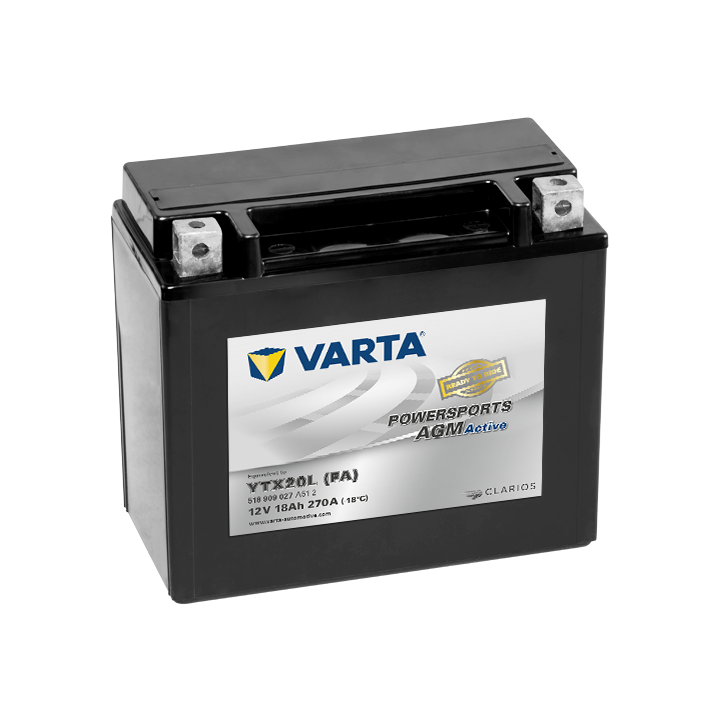 Batería Varta YTX20L-4 VARTA 518909027 - 1