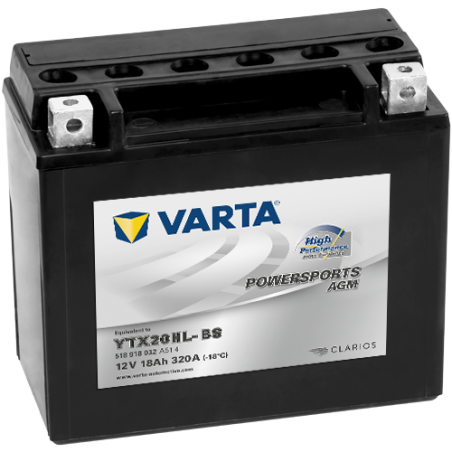 Batterie Varta YTX20HL-BS VARTA 518918032