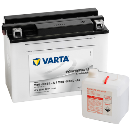 Battery Varta Y50-N18L-A,Y50N18L-A2 VARTA 520012020