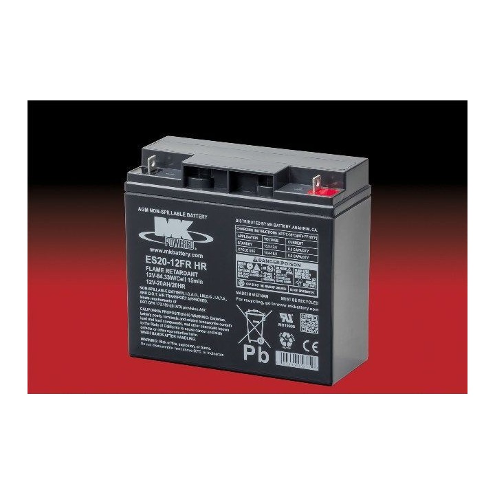 Batería Mk MK ES20-12FR HR - 1