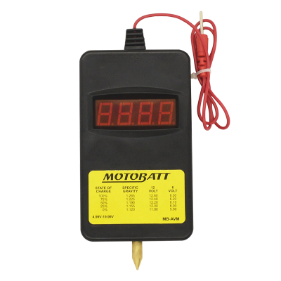 Comprobador de batería Motobatt MOTOBATT MB-AVM