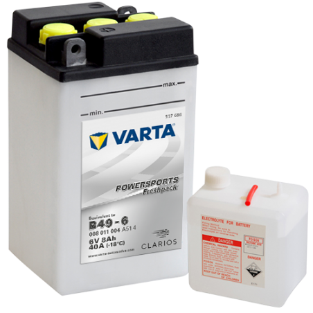 Battery Varta B49-6 (B49-6) VARTA 008011004