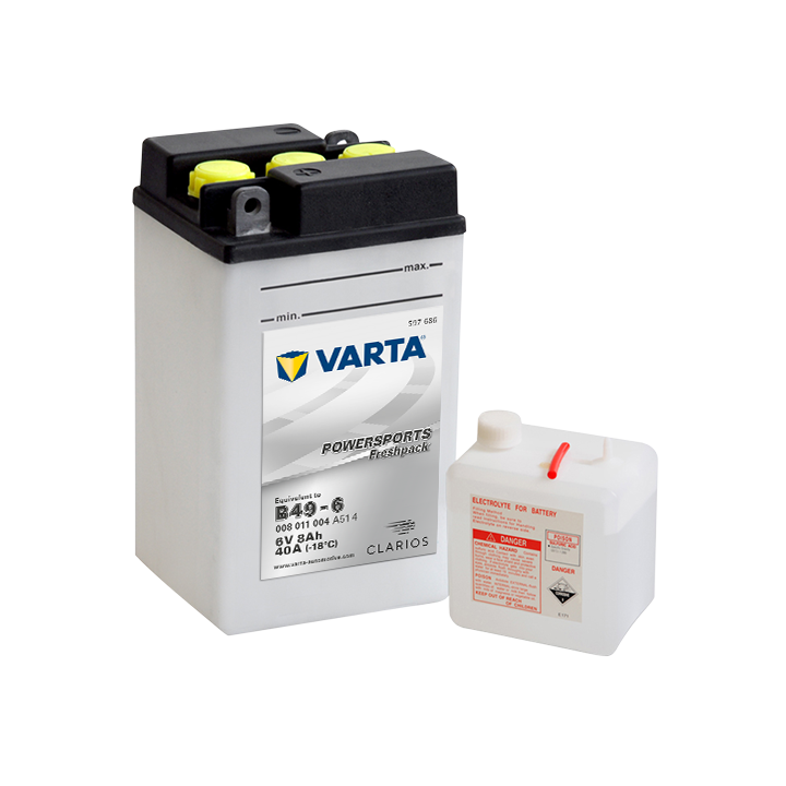 Batería Varta B49-6 (B49-6) VARTA 008011004 - 1