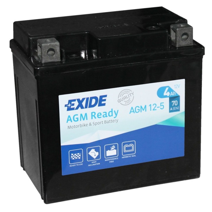 Batería Exide EXIDE AGM12-5 - 1