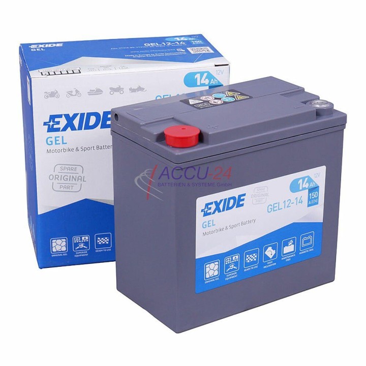 Batería Exide EXIDE GEL12-14 - 1