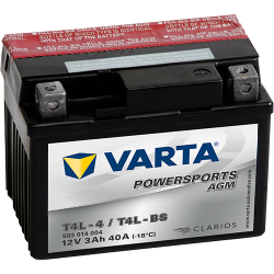 Bateria Varta YT4L-4,YT4L-BS VARTA 503014003 ▷telebaterias.com