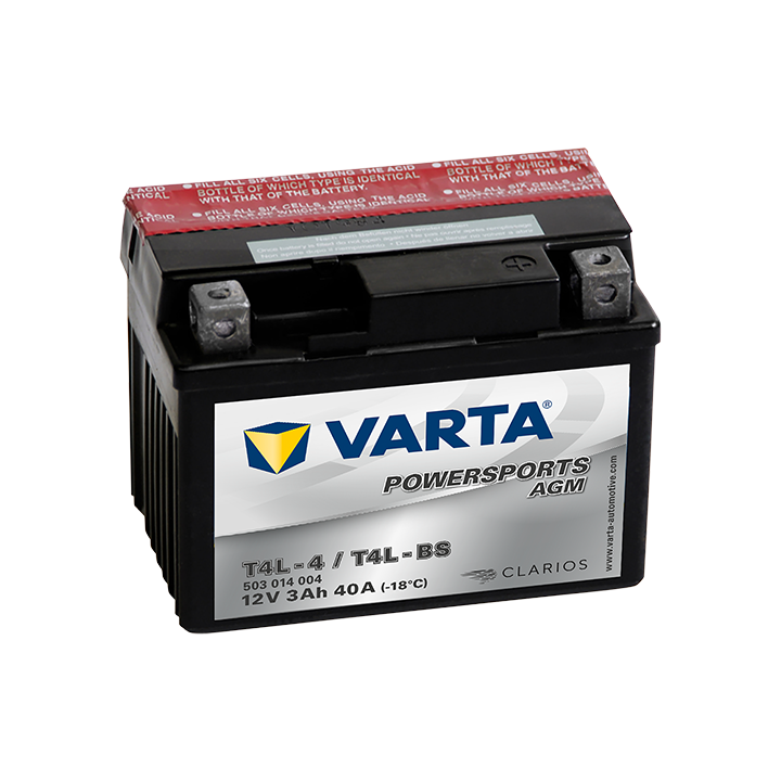 Batería Varta YT4L-4,YT4L-BS VARTA 503014003 - 3