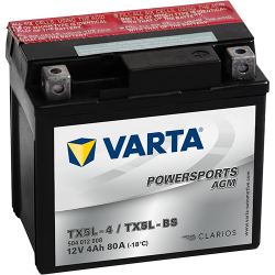 Batería Varta YTX5L-4,YTX5L-BS VARTA 504012003 ▷telebaterias.com