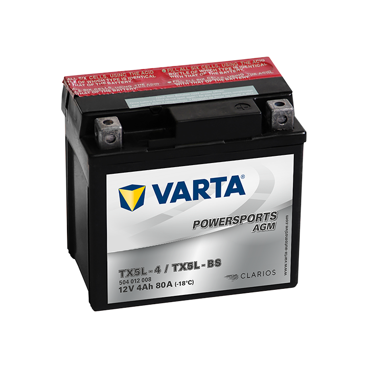 Batería Varta YTX5L-4,YTX5L-BS VARTA 504012003 - 3