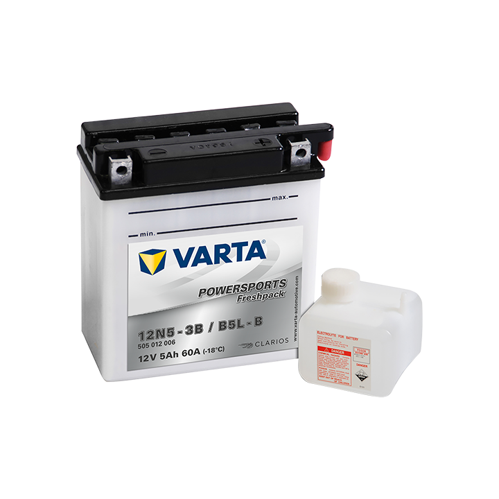 Batería Varta 12N5-3B.YB5L-B VARTA 505012003 - 3