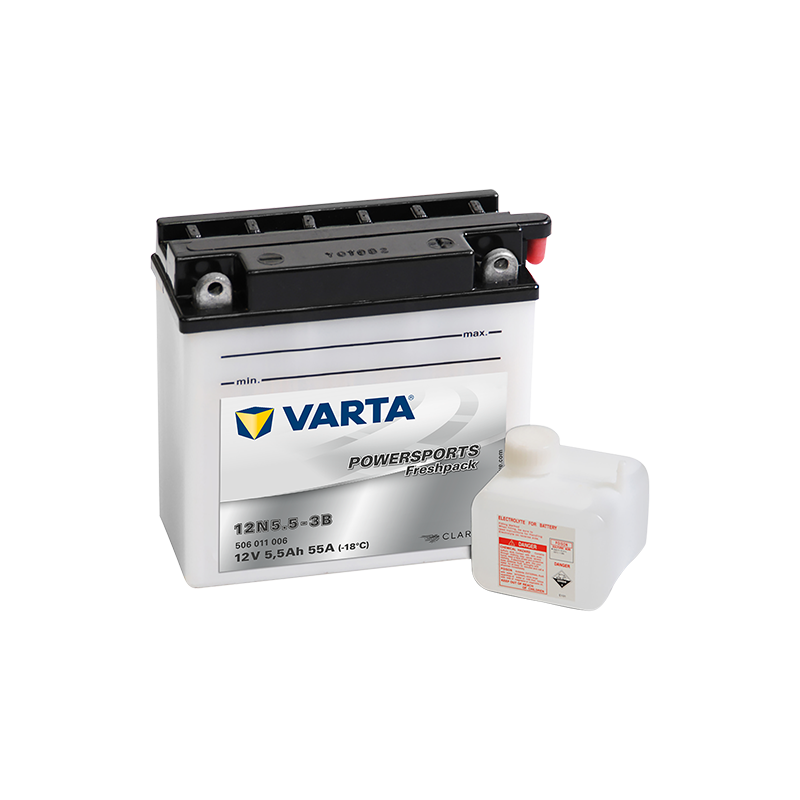 Batterie Varta 12N5.5-3B VARTA 506011004 ▷telebaterias.com