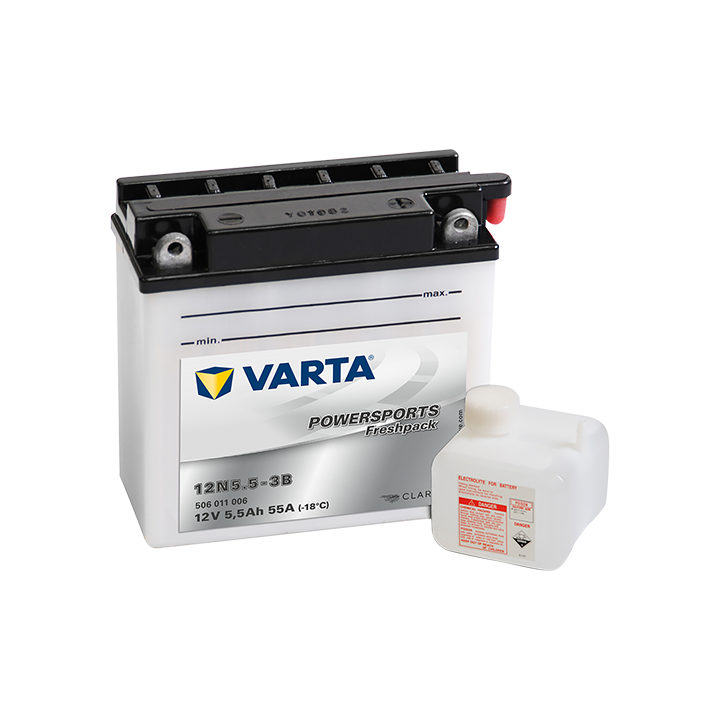 Batería Varta 12N5.5-3B VARTA 506011004 - 3