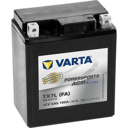 Batterie Varta YTX7L VARTA 506919009 ▷telebaterias.com