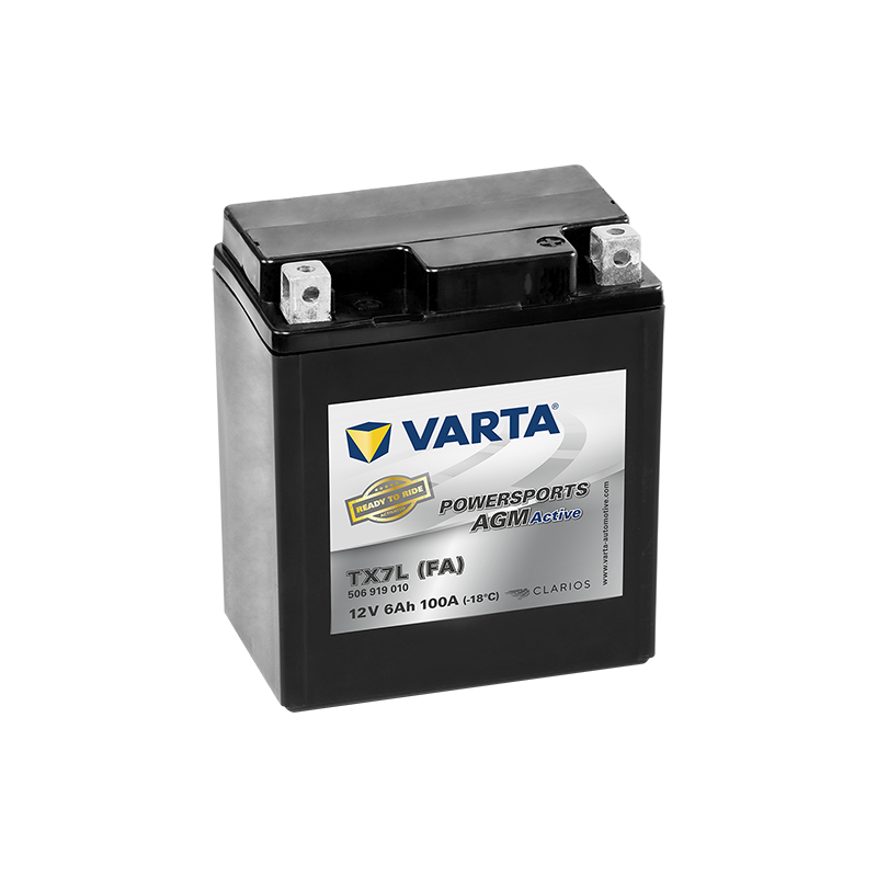 Battery Varta YTX7L VARTA 506919009 ▷telebaterias.com