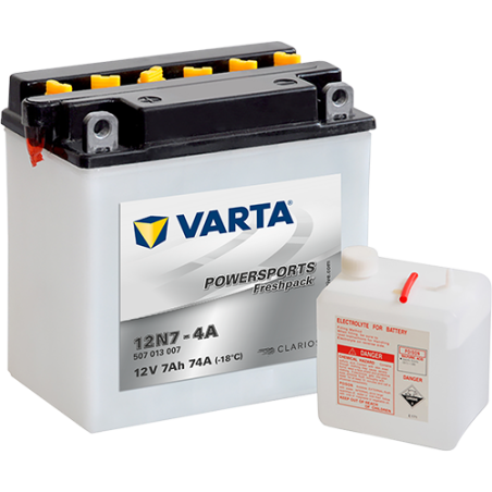 Bateria Varta 12N7-4A VARTA 507013004 ▷telebaterias.com
